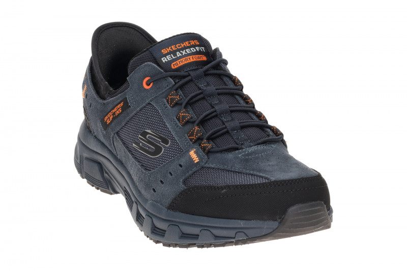 Skechers Oak Canyon Schuhe Slipper blau Slip-Ins 237450
