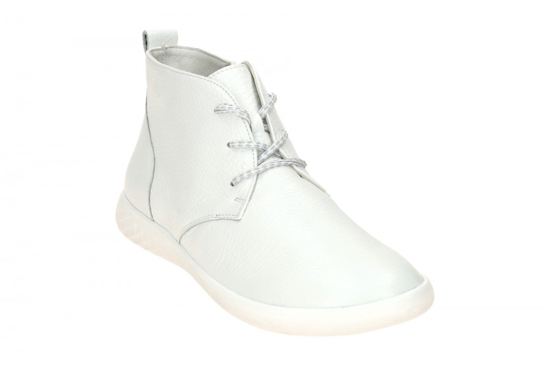 Waldläufer Cloe Stiefelette weiß H-Weite 947701