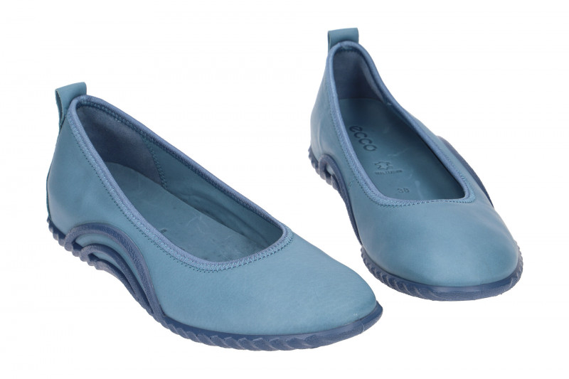 Ecco Vibration Ballerina blau 206123