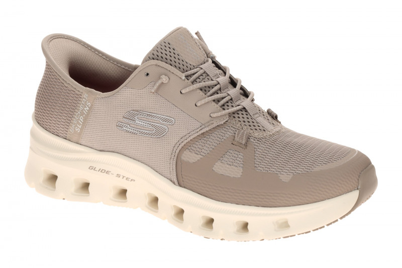 Skechers Glide Step Pro SR Schuhe braun Damen SLIP-INS 108261EC