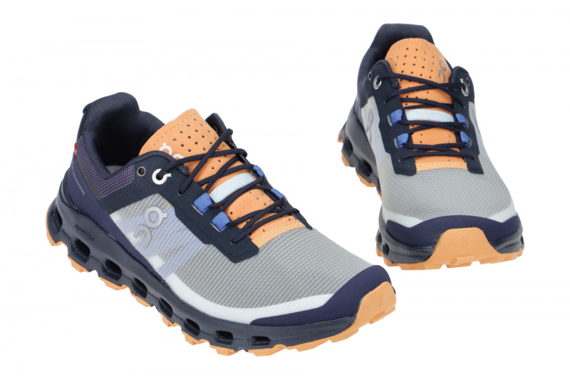 On CloudVista Schuhe blau orange Sneakers 64.98592