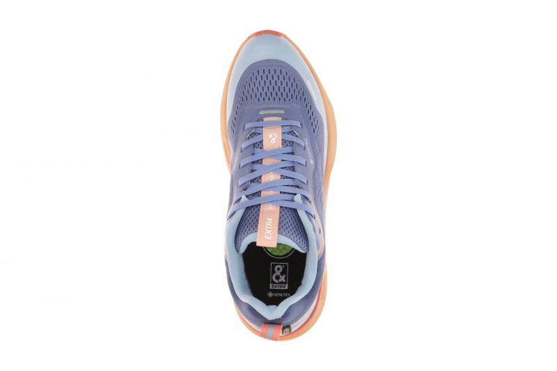 EXTR4 Kaizen Sport Sneaker blau orange Damen GORE-TEX 1205155