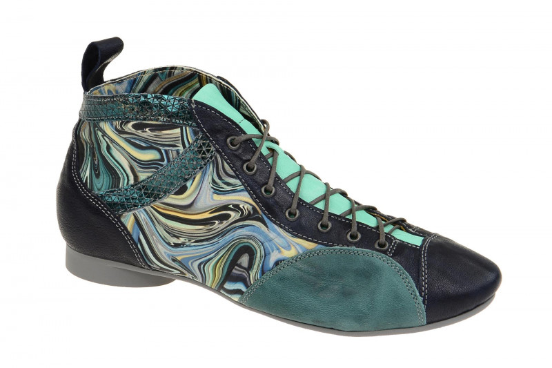 Think Guad Stiefelette blau kombi 0-80288-88