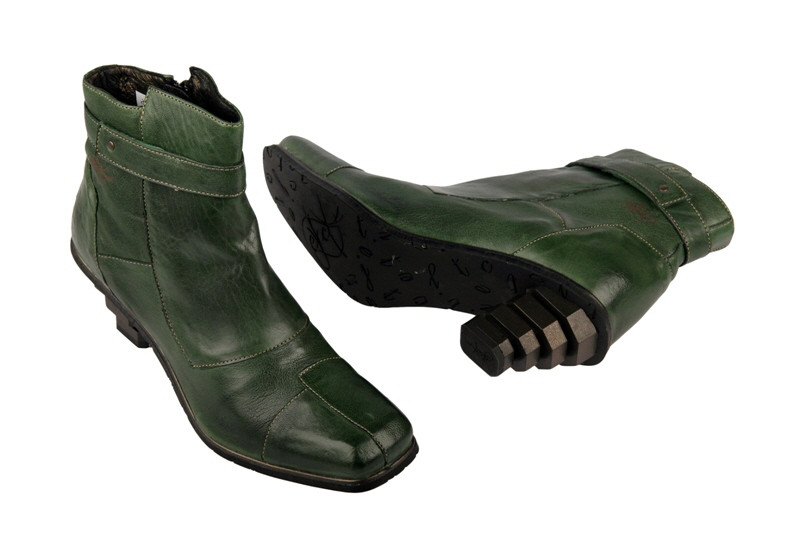 Eject New Square Stiefeletten E-12693 grün