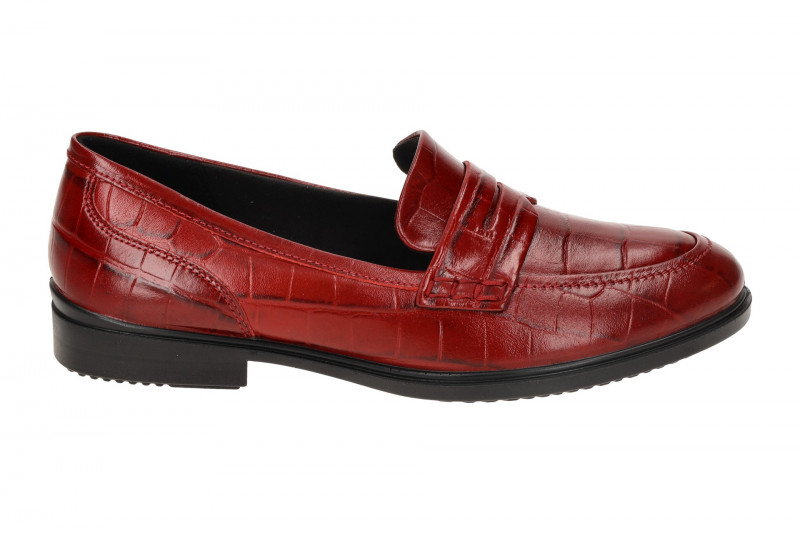 Ecco Dress Classic Slipper Loafer rot brick 209803