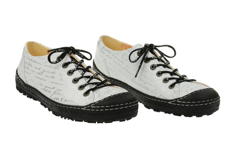 Eject Dass Schuhe weiß silber 11207