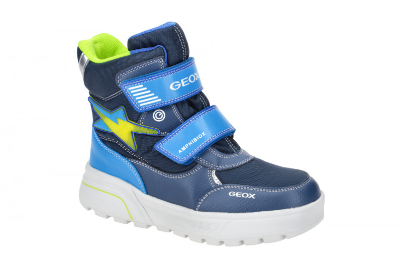 Geox Sveggen Kinder Schuhe blau Warmfutter J267UC
