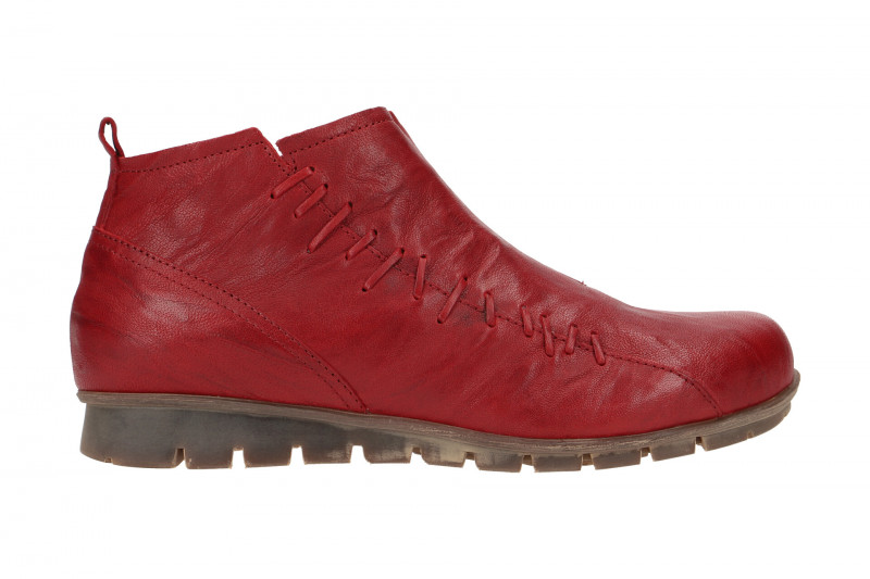 Think Menscha Stiefelette rot 5-85072-73