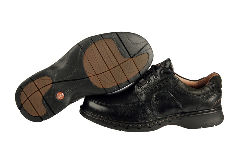 Clarks Un Bend Schuhe schwarz Herren