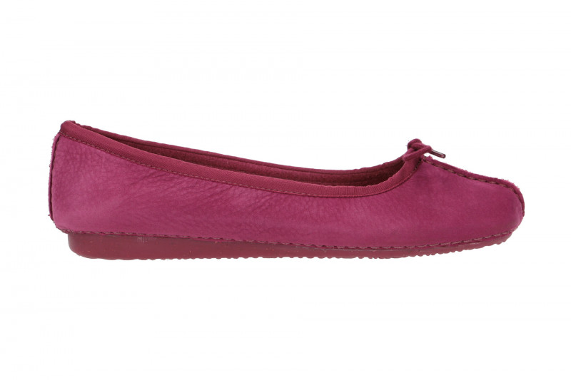 Clarks Freckle Ice Ballerina lila Nubuck