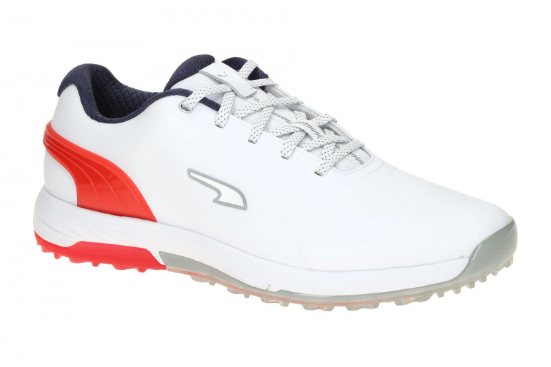 Puma Alphacat Nitro Schuhe weiß rot Golfschuhe 378692