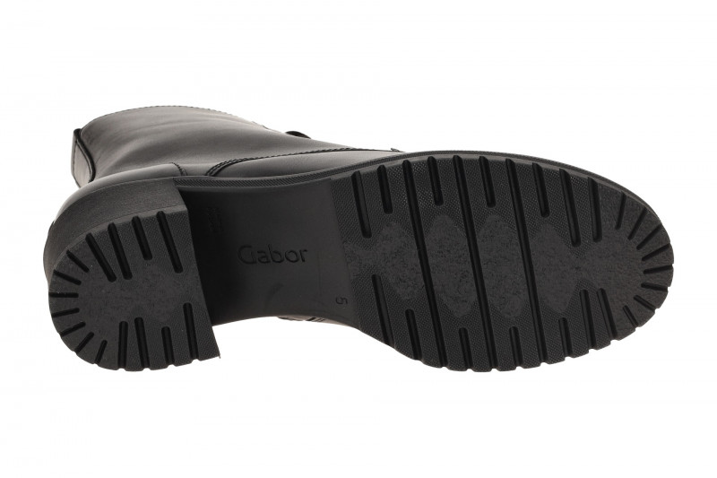 Gabor Fashion Stiefelette schwarz Lace Up Boots 54.684.27