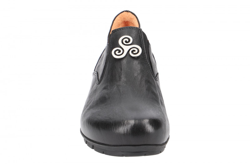 Think Menscha Schuhe Slippers schwarz