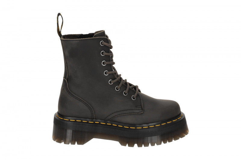 Dr. Martens Jadon Plateau Stiefel grau charcoal 31985057