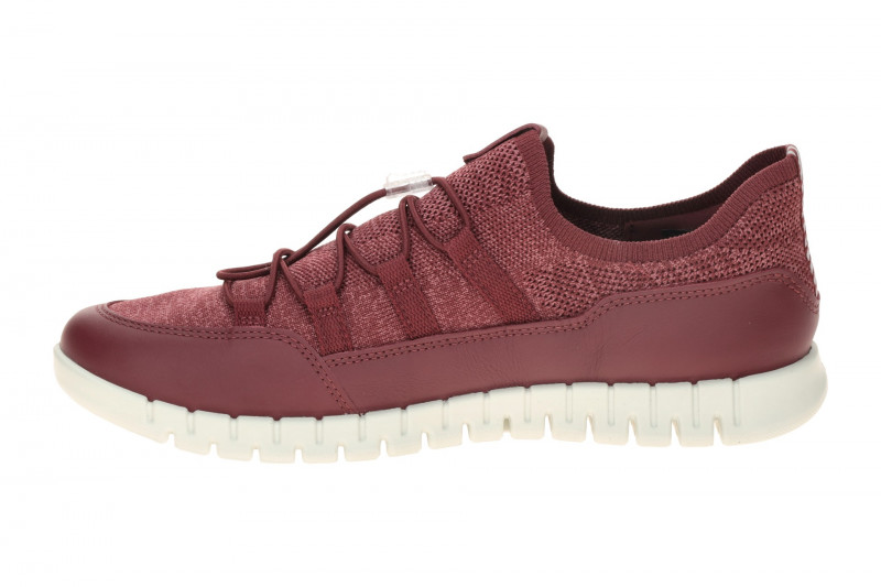 Ecco Gruuv Lite Schuhe rot ruby Easy Slip Gummizug 246303
