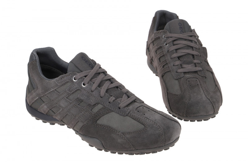 Geox Snake Schuhe Sneakers dunkelgrau U4207K