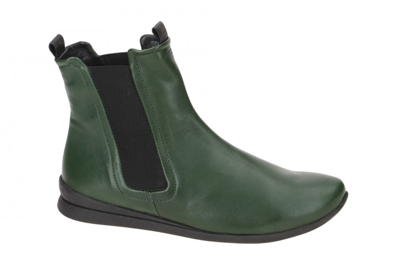 Think Spuat Chelsea Damen Stiefelette grün efeu 477