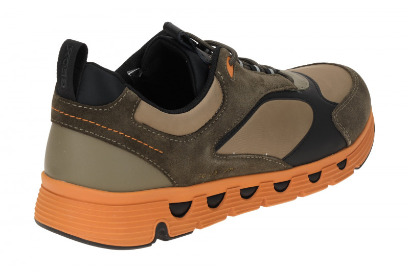 Geox Spherica Sneaker Schuhe grün orange U45HRA