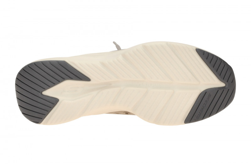 Skechers Contour Foam Schuhe grau tan Slip-Ins 232619