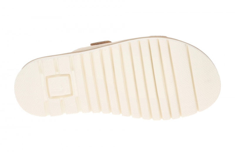 ara Kent Pantolette beige Klett Samt 12-28132