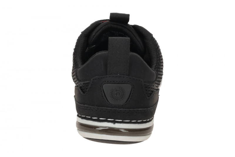 bugatti Glenans Schnür Schuhe Sneaker rot schwarz ASG04