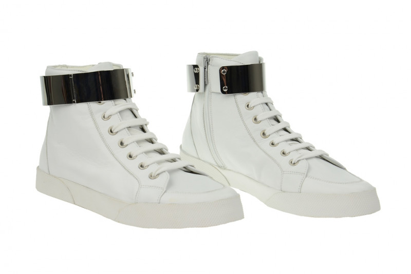 Geox Prudence - Damen Hi cut Sneaker - weiß