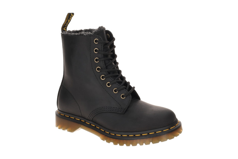Dr. Martens 1460 Pascal WL Stiefel schwarz matt UNISEX Warmfutter