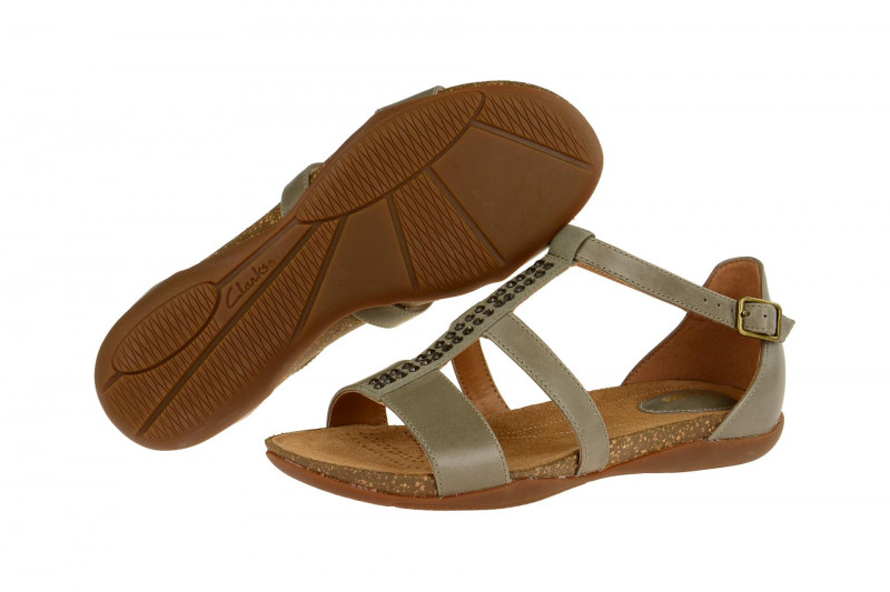Clarks Sandalen Autumn Fresh grün