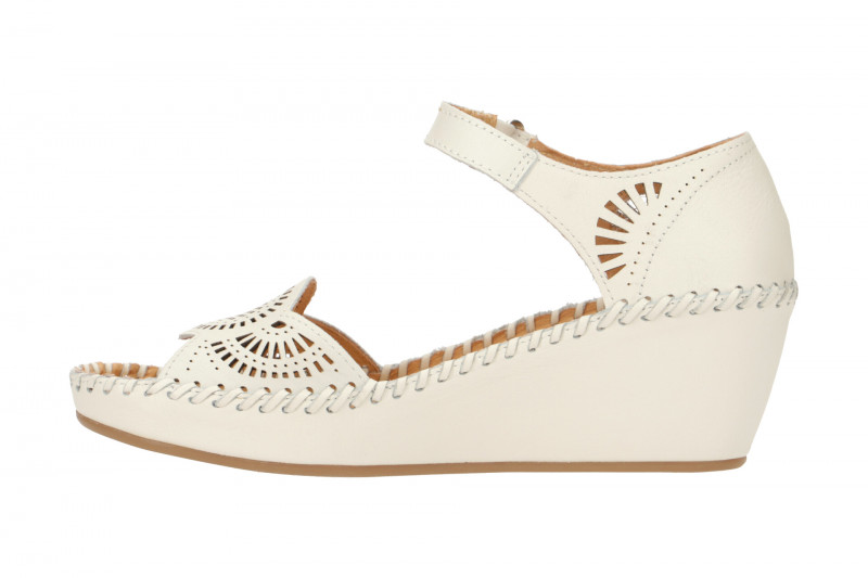 Pikolinos Margarita Keil Sandale weiß 943-1859