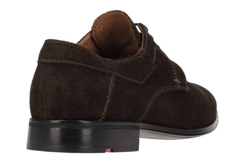 Lloyd Laro Schuhe dunkelbraun Velour 20-557-27