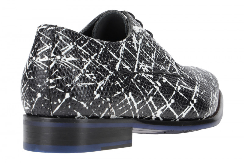 Floris van Bommel Schuhe schwarz weiß 18159