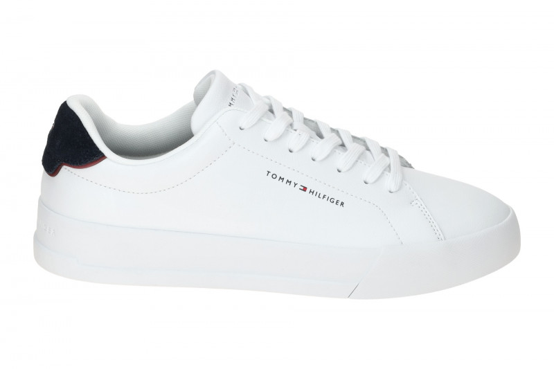 Tommy Hilfiger Schuhe Court LTH weiß blau FM05367
