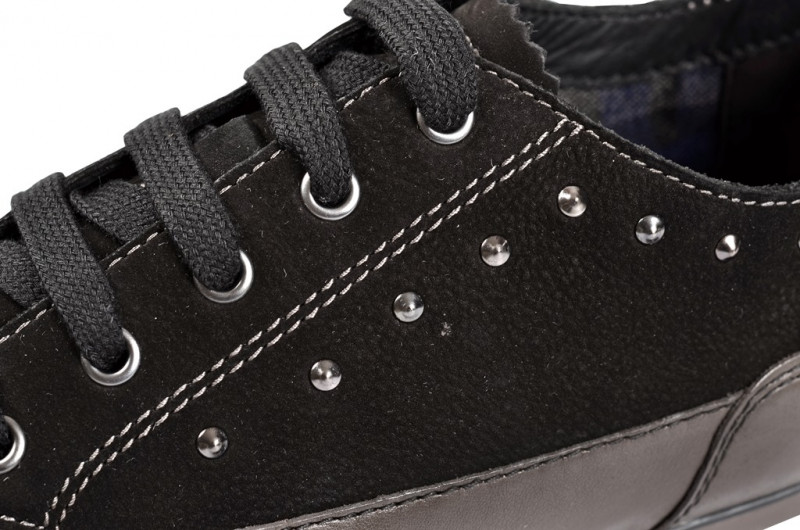 Geox New Moena Schuhe in schwarz dunkelgrau