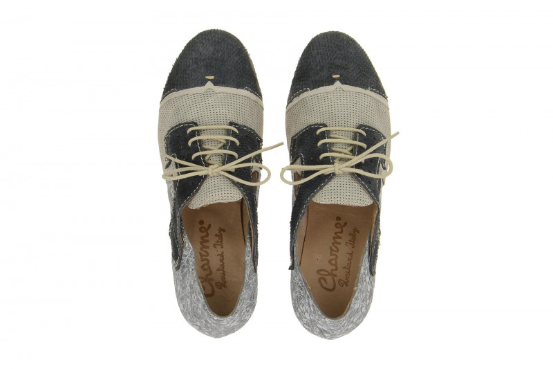 Charme Schuhe grau mix 0745