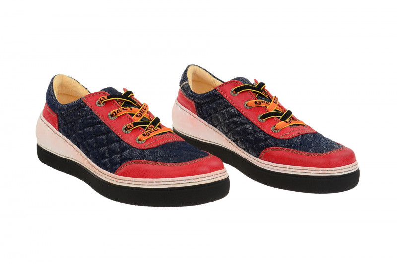 Eject Feeling Schuhe rot blau mix 18072