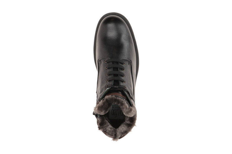 Galizio Torresi Winter Stiefelette schwarz braun Lammfell 325168