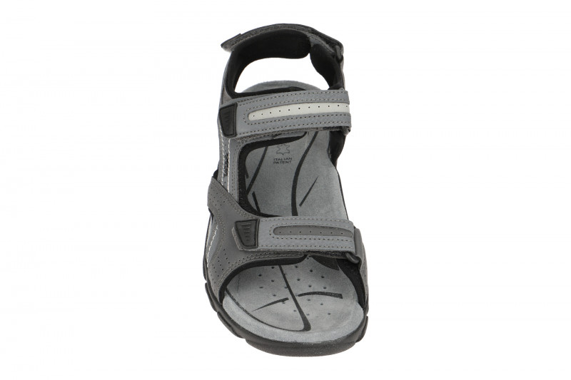 Geox Strada Herren Sandale grau U8224D