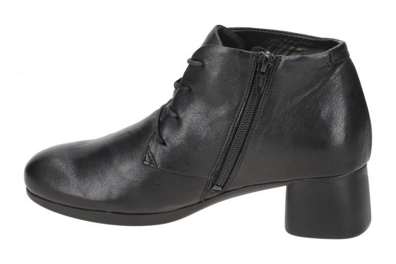 Think Nani Stiefelette schwarz Glattleder 824