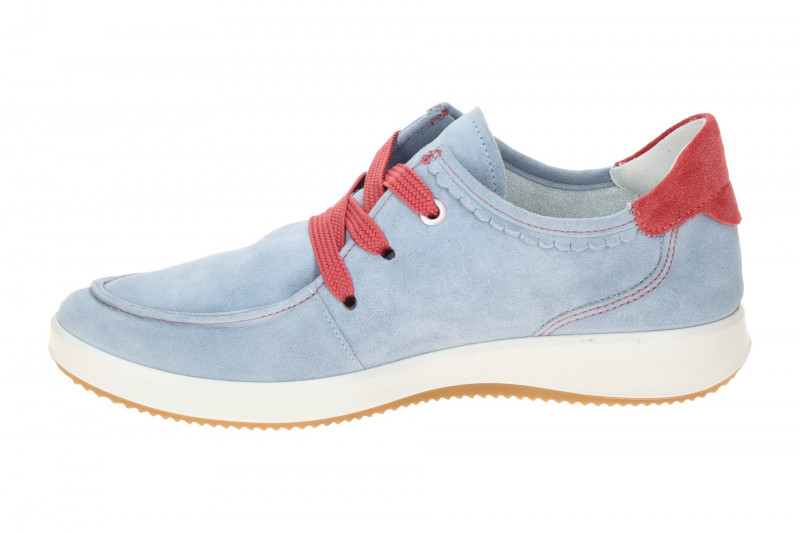 ARA Roma Schuhe Mokassin hellblau H-Weite 12-23918