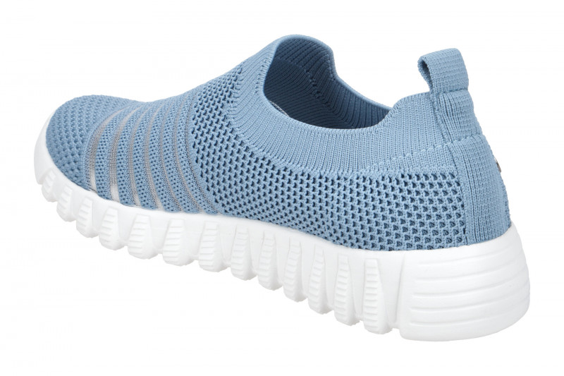 Bernie Mev Wylie Schuhe Slipper hellblau Vegan