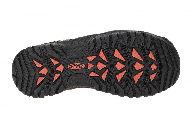 KEEN Targhee III Trekking Sandale grün Leder 1022428
