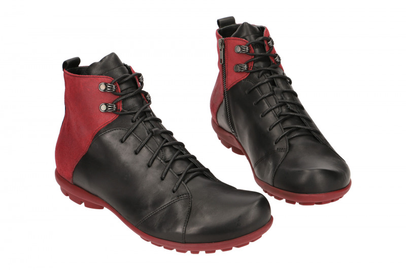 Think Kong 56 Stiefel schwarz rot