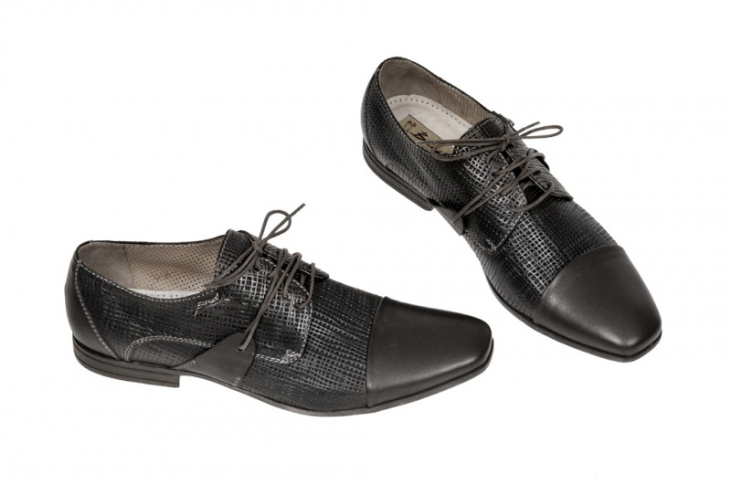 Bello Carezza Nero Schuhe in schwarz D320