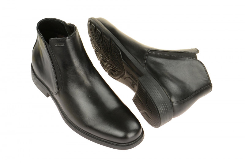 Geox Dublin Chelsea Stiefelette schwarz