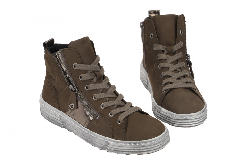 Gabor Stiefel Mid-Sneakers dunkelbraun 73.770.19