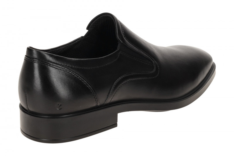 Ecco Metropole Milan Business Slipper Schuhe schwarz 523304
