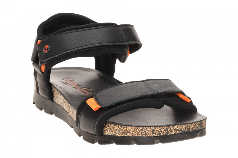 Panama Jack Seth C2 Herren Sandale schwarz orange