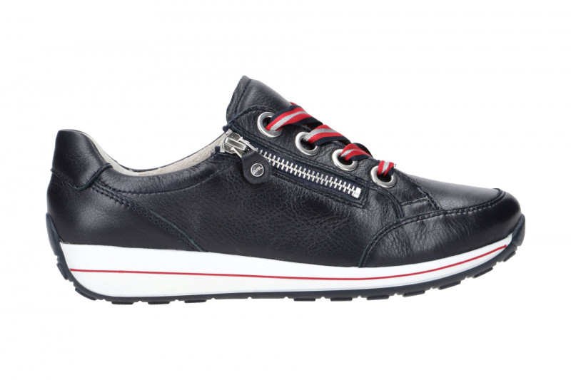 ARA Osaka Schuhe Sneaker blau rot 12-34587