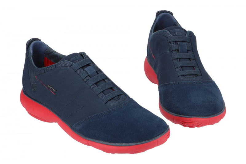 Geox Nebula Schuhe blau rot U52D7B