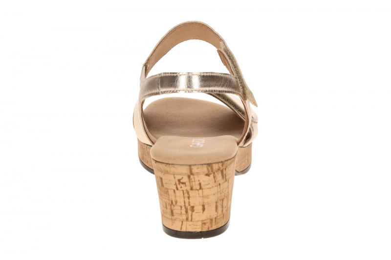 Gabor Plateau Sandalette grau Metallic 82.072.62